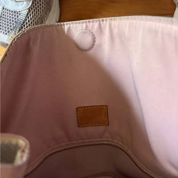 Louis Vuitton Gray and Tan Checkered Satchel - Picture 2 of 6